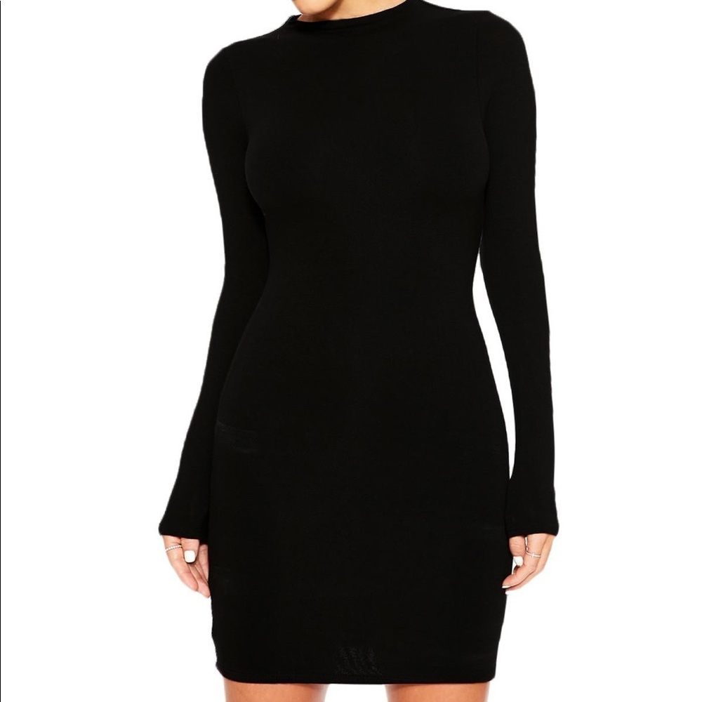 NWT Naked Wardrobe Black Dress